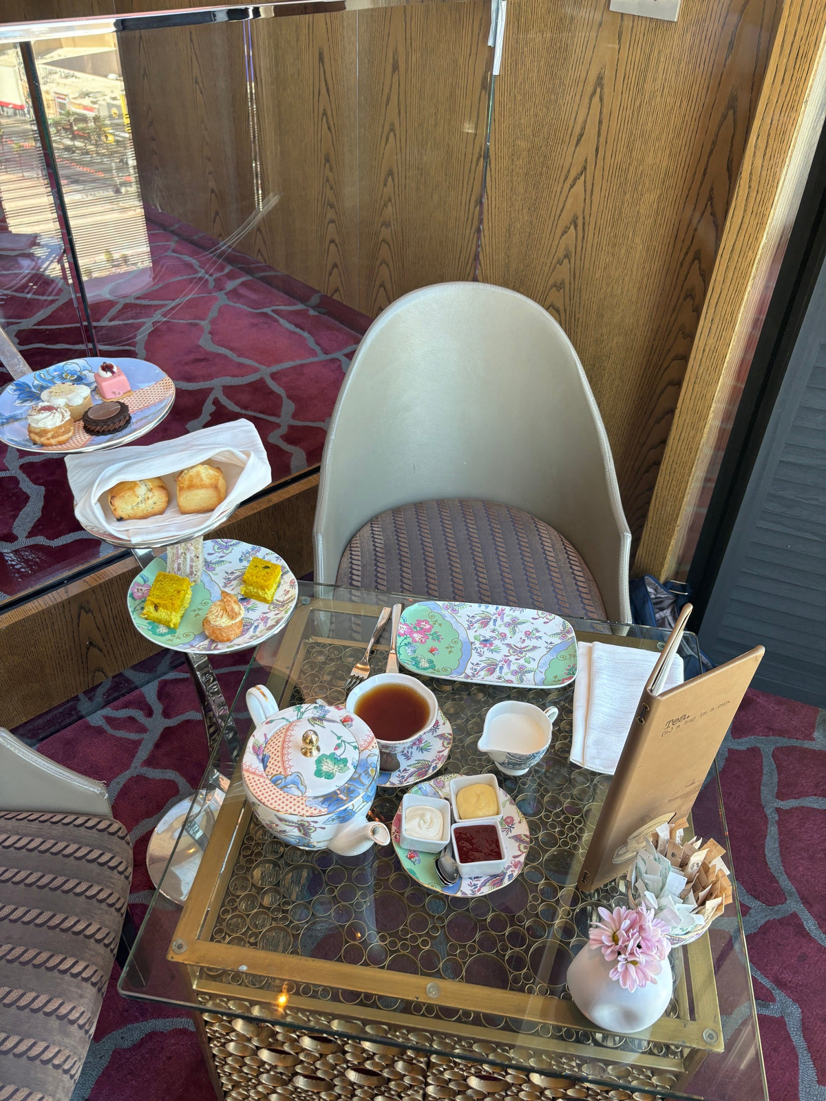 A lovely Afternoon Tea review at Waldorf Astoria in Las Vegas NV